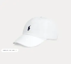 POLO Ralph Lauren（ポロ） 正規品 ホワイト 帽子 新品