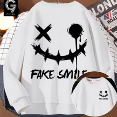 <エイブリー 新品> フェイク スマイル オーバーサイズ スウェット
