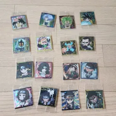 ウェハース ステッカーシール 16 種 ナルト ドラゴンボール ONE PIECE(ワンピース)