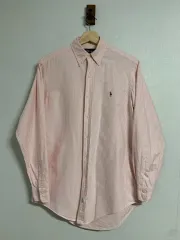 L ポロラルフローレン ストライプ オックスフォード シャツ