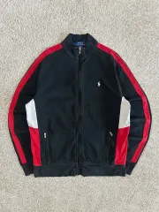 レディース XL ポロ Ralph Lauren(ラルフローレン) POLO 新作 ホワイトポニー サイドライン ジップアップ