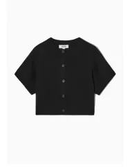 コス COS クロップド ニット カーディガン xs