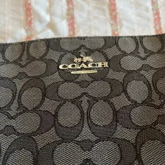 COACH(コーチ) ブラック パターン 黒 ショルダーバッグ