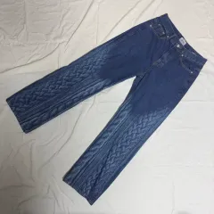 刺繡 デニム パンツ