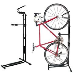 サイクルロッカー(CycleLocker) 自転車 スタンド 縦置き ロードバイク 室内用 省スペース 特許構造 クロスバイク MTB ミニベロ クランクストッパースタンド ba866b9e
