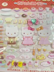 ハローキティステッカー サンリオステッカー キティ・ダニエル ドーナツキティ オムライスキティ パンケーキキティ