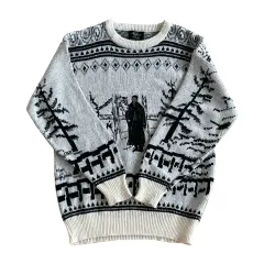 ヴィンテージ ノルディック ウールニット ウールセーター