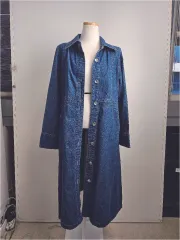 デニム ONE PIECE ジャケット ロング丈