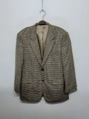 (L) バレンシアガ ジャケット CHECK Single ブレーザー カジュアル