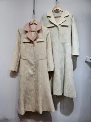 ワードスリムドレス/ S