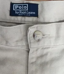 メイドインUSA ポロ ツータック(プリーツ) チノ パンツ