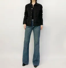 Lee(リー) 黒 デニム ジャケット