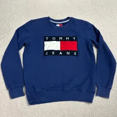 Tommy Hilfiger(トミーヒルフィガー) パーカー ビッグロゴ 裏起毛 m 95
