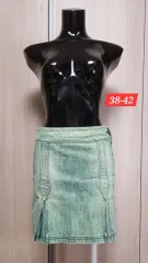 バーバリー ラスト デニム スカート 38 66