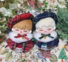 10cm 10cm ぬいぐるみ 服 ぬい 服 手作りマント レッド & グリーン まとめ売り