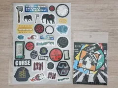 呪術廻戦 x 東急グループ ホログラム ステッカーシール B 版 ダイカット セット