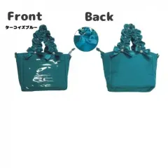 ザッカマート A4 ハンドフリル ターコイズ 痛バッグ バッグ