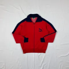 90s PUMA プーマ ロゴ ジップアップ ジャージ track Jaket