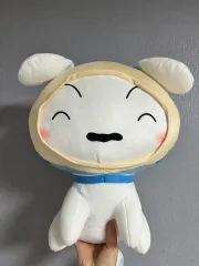 ぬいぐるみ(大) 日本 正規品 シロ ぬいぐるみ クレヨンしんちゃん 限定モデル 犬のぬいぐるみ
