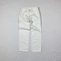 90s LEVI'S(リーバイス) levis 501 白 デニムパンツ デニム