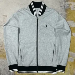 ポロ Ralph Lauren(ラルフローレン) グレー ジップアップ