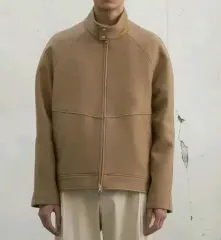 (新品) フィシック ウールハリントン ジャケット ベージュ 2サイズ