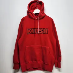 キルシー KIRSH ビックロゴ フードスウェットTシャツ S