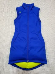 90)DESCENTE ダックダウン ロング丈 ダウンジャケット ベスト