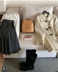 最後 PrettyYoungThing ダッフルコート ハンドメイド トグルボタン コート