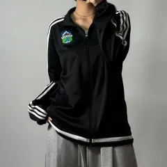 アディダス フットボールチーム トラックジャージ ジャージ ブラック M 102404