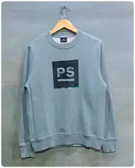 M PAUL SMITH(ポール・スミス) オーガニック コットン ロゴ プリント パーカー