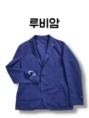 ほぼ新品 52 サイズ イタリア ブランド ルビヤム グレンチェック リネン スーツ