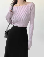 ボートネックニット 新品