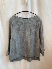 GIVORS グレーウールニットトップ ( M )/ 11551