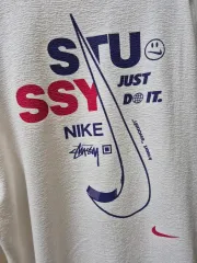 Nike(ナイキ） X STUSSY(ステューシー) 裏起毛 パーカー ほぼ新品