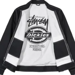 L STUSSY(ステューシー) x DICKIES(ディッキーズ) アピックス アイゼンハワー ジャケット