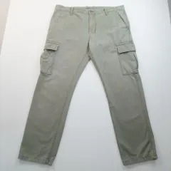 オールドネイビー カーゴパンツ サイズ 38 ヴィンテージ グレー コットンパンツ メンズ A3103