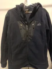 adidas(アディダス) 冬用 ジップアップパーカー フード付き 95