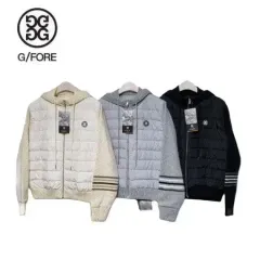 G/FORE(ジーフォア) レディース ニット ダウン フード付きジャケット 3COLOR