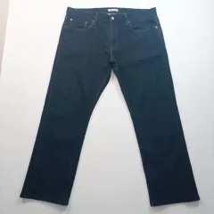 UNIQLO(ユニクロ) デニム サイズ 36 テーパードジーンズ ストレッチ デニムパンツ メンズ A3171