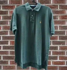 緑 ポロ カラー 半袖