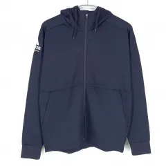 adidas(アディダス) メンズ 新しいチーム トラック スーツ フード付き ジップアップパーカー ネイビー 95 （ HU34770 ）