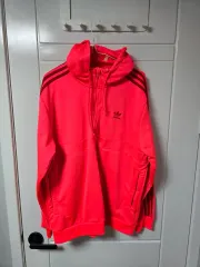 アディダス 起毛 フードTシャツ (ピンク / 110サイズ)