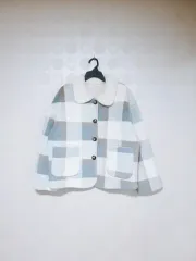 Free /新製品/フェイクファー/ファージャケット/ウィンタージャケット/チェックジャケット