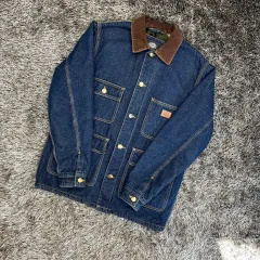 DICKIES コーデュロイ メンズ ミリタリー 起毛 デニムジャケット (M)