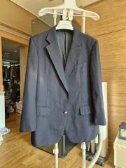 BURBERRY(バーバリー ) ネイビー ゴールド ダブルボタン ジャケット ブレザー L