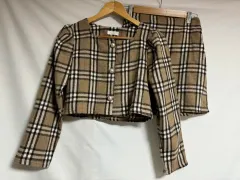 セール) チェック ジャケット スカート セット