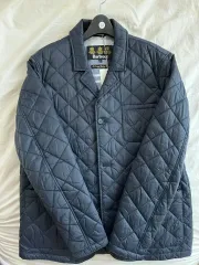 （ 3 回 実際の結果) BARBOUR(バブアー) キルティング ジャケット L サイズ 出品 ー イギリスのロンドンから 購入