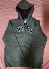 ポロ Ralph Lauren(ラルフローレン) ボーイズ フード付き ジップアップパーカー XL と パンツ L (テクトラリン 新品