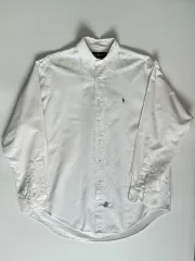 ポロ ラルフローレン 白 シャツ 16 1/2 size - 0046